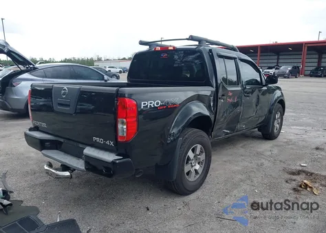 2011 Nissan Frontier Pro-4X из США, поврежденный, VIN 1N6AD0EV1BC413296